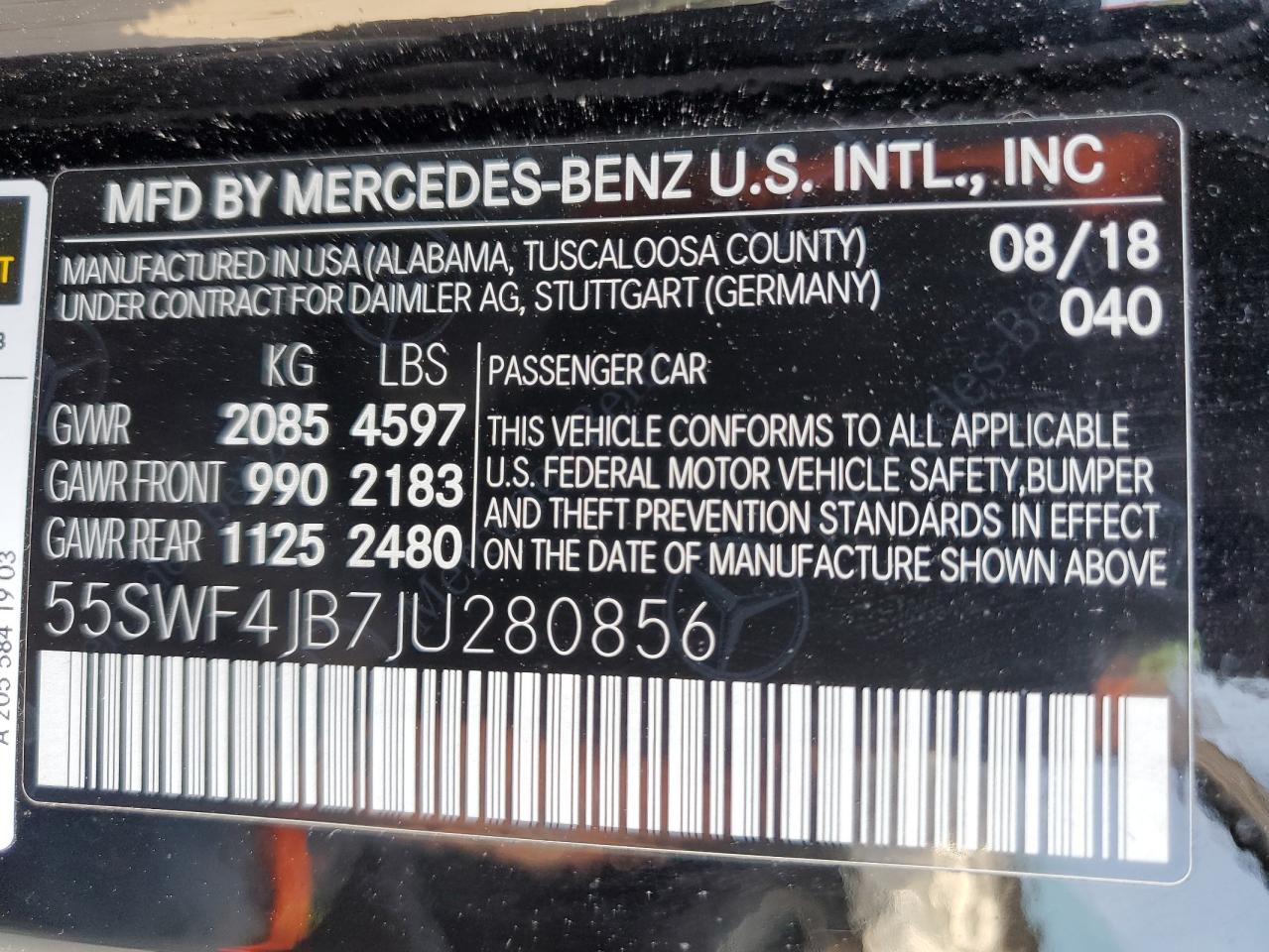 2018 Mercedes-Benz C-klasse - Image 12