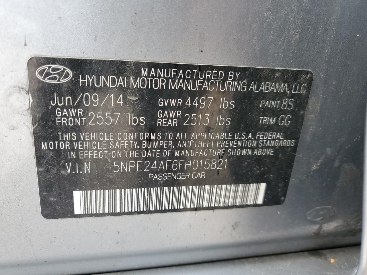 2015 Hyundai Sonata - Image 12