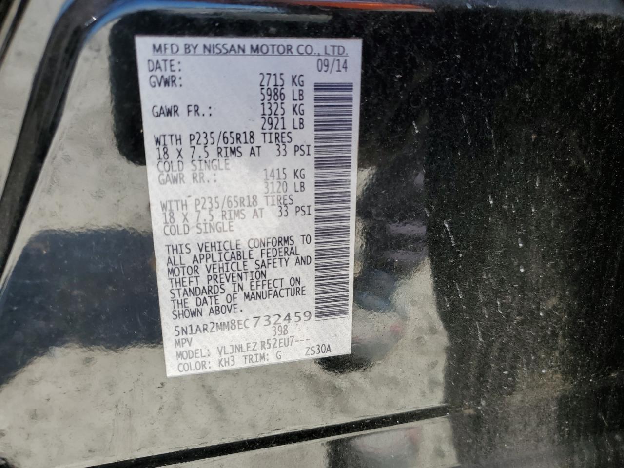 2014 Nissan Pathfinder - Image 13