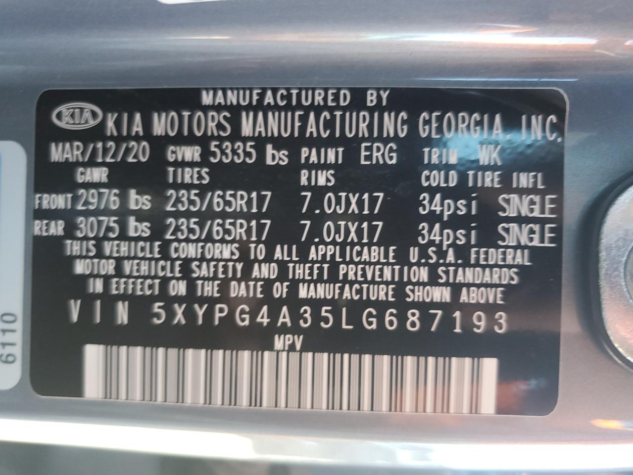 2020 Kia Sorento - Image 15