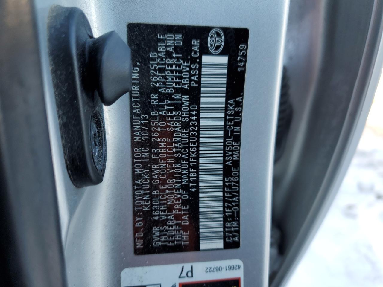 2014 Toyota Camry - Image 12