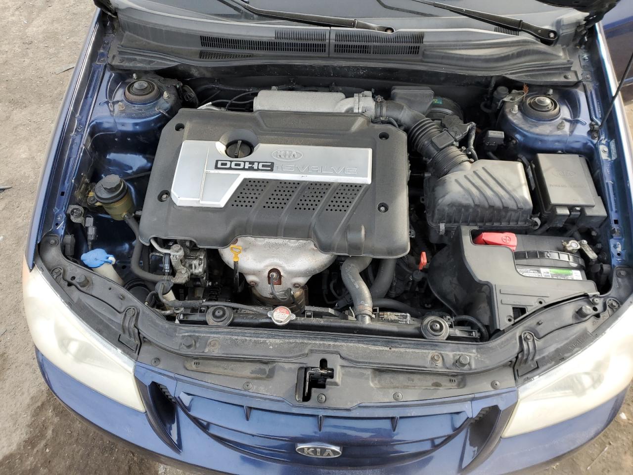 2006 Kia Spectra Lx VIN: KNAFE121165219419 Lot: 45706825