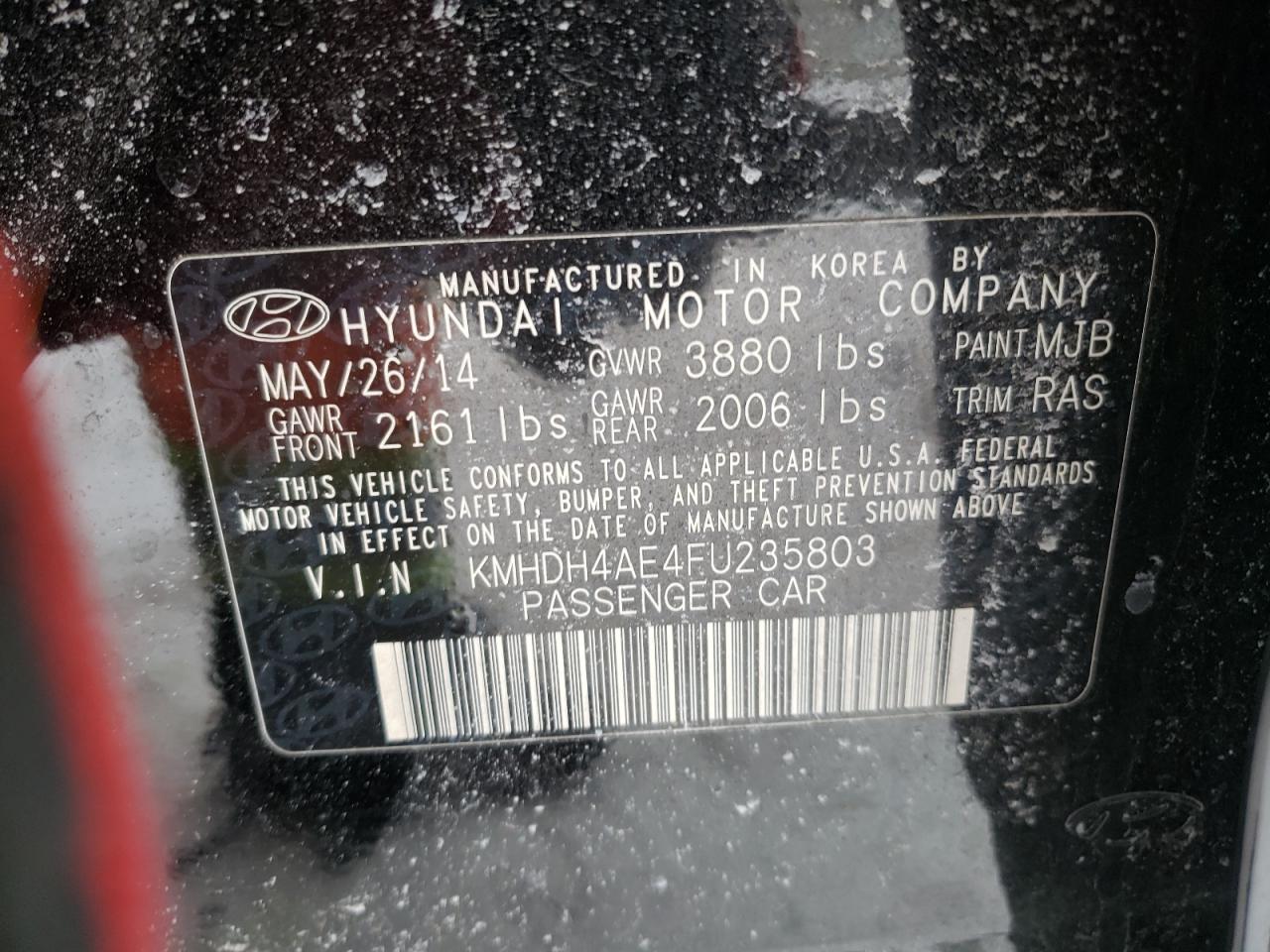 2015 Hyundai Elantra - Image 12