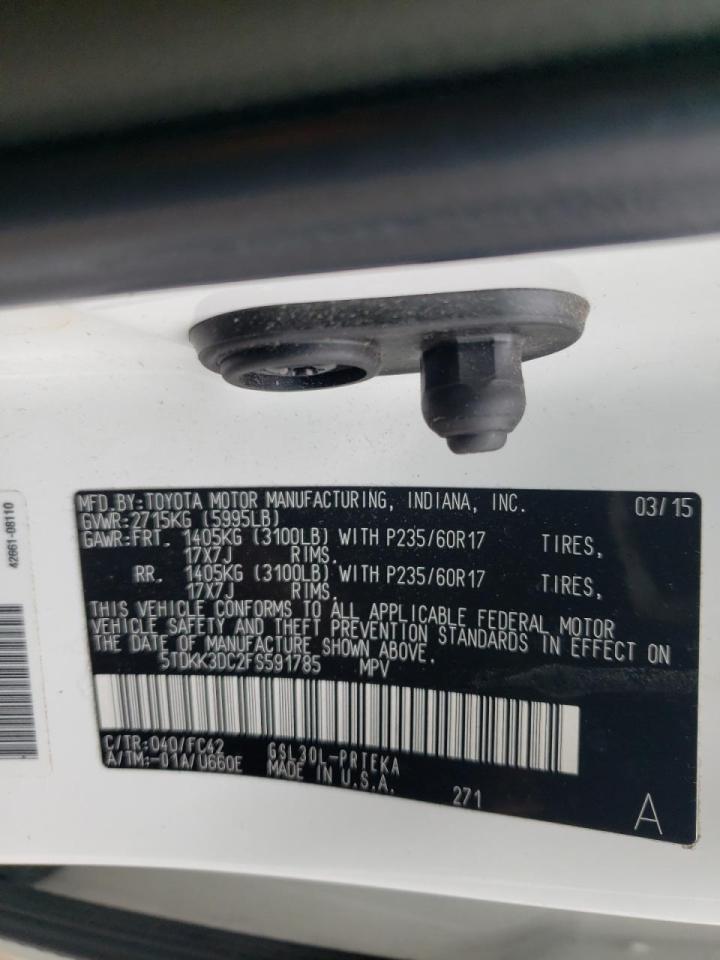 2015 Toyota Sienna - Image 13
