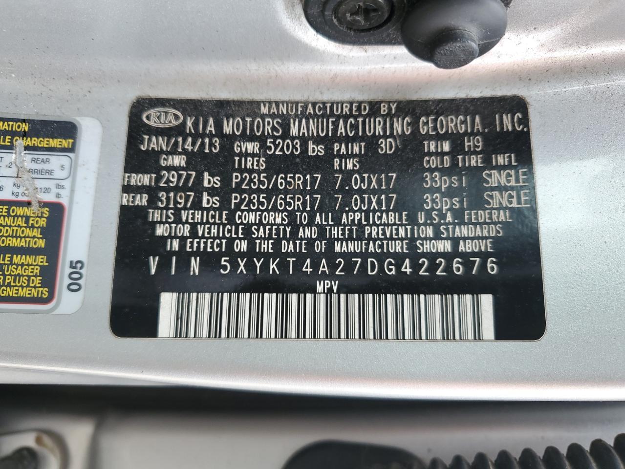 2013 Kia Sorento - Image 14