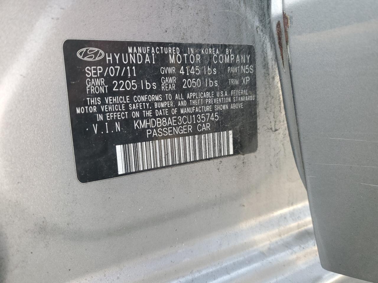 2012 Hyundai Elantra - Image 12