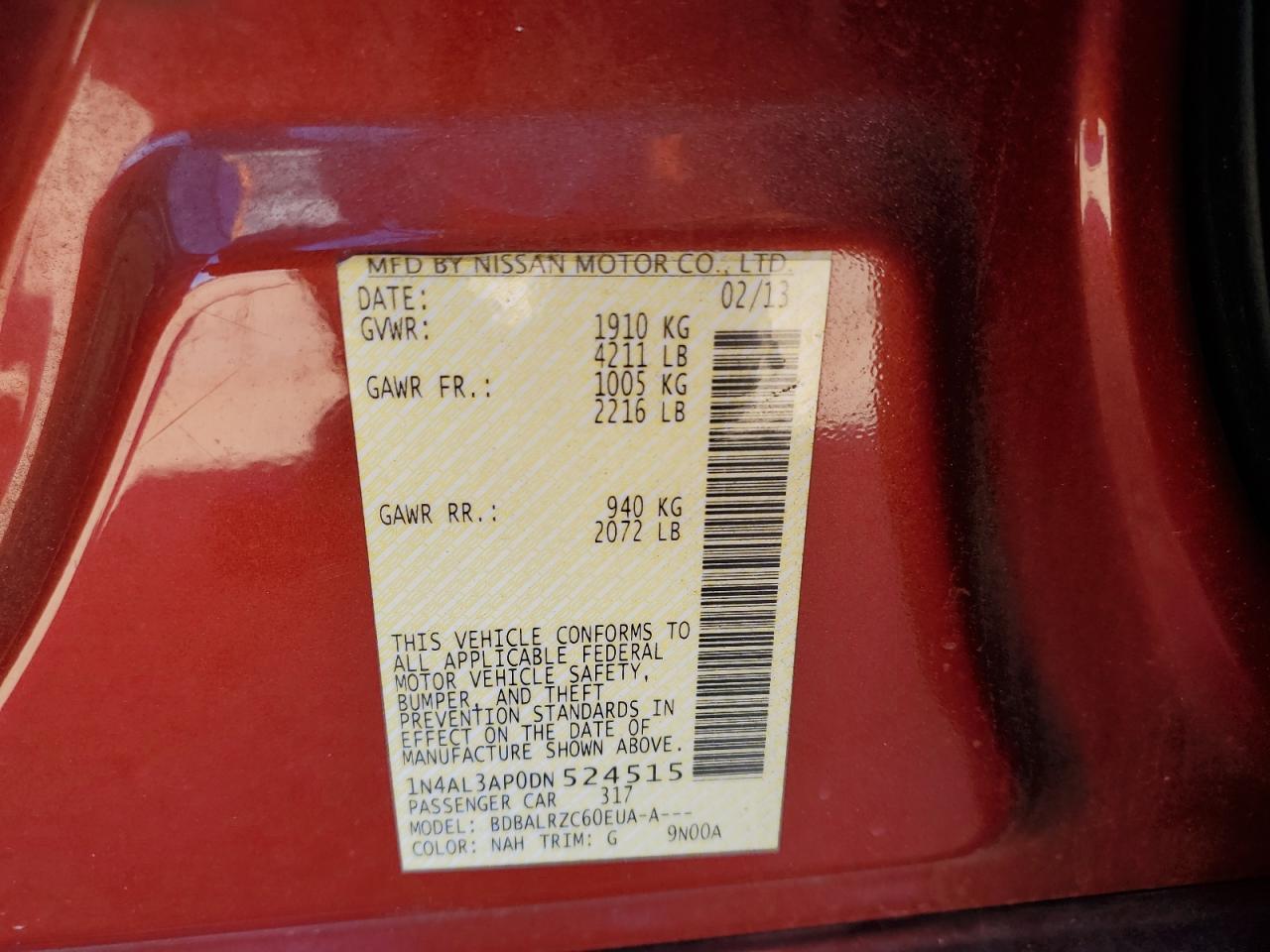 2013 Nissan Altima - Image 12