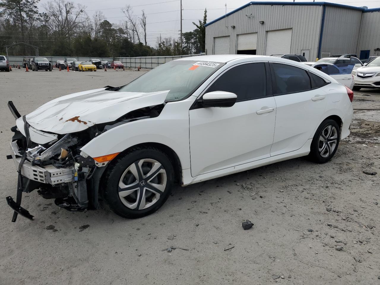 2016 Honda Civic Lx за продажба в Savannah, GA - Front End