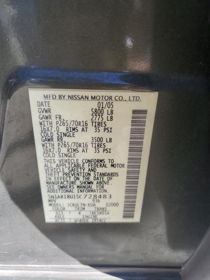 2005 Nissan Pathfinder - Image 16