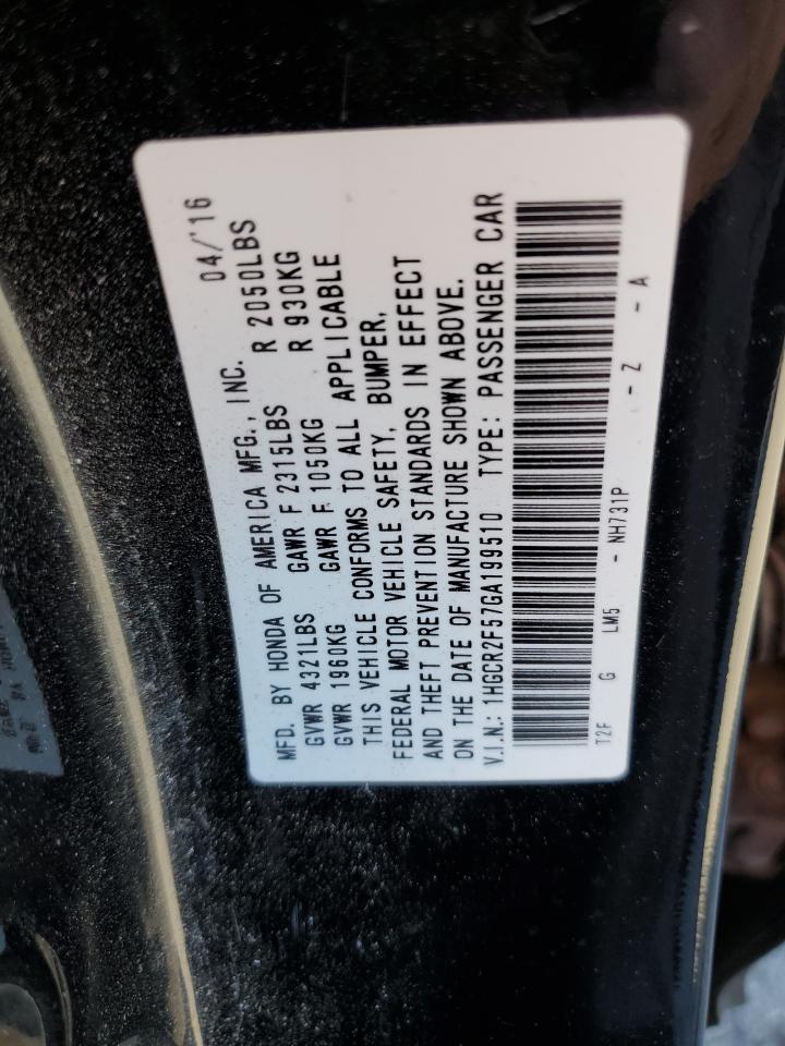 2016 Honda Accord - Image 12