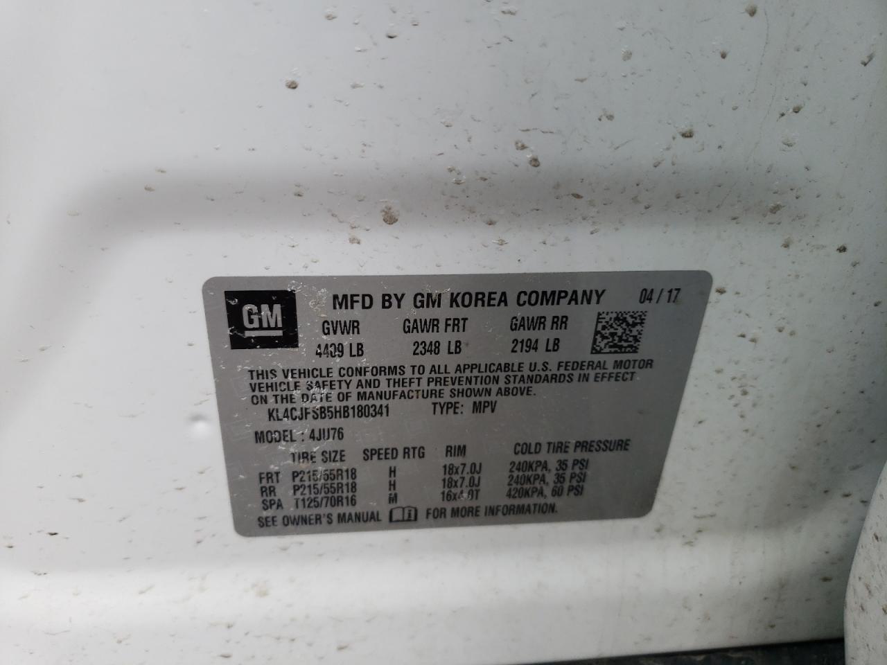 2017 Buick Encore - Image 12