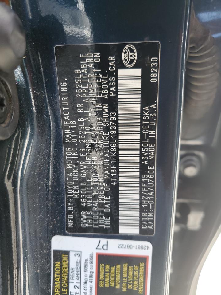 2016 Toyota Camry - Image 14