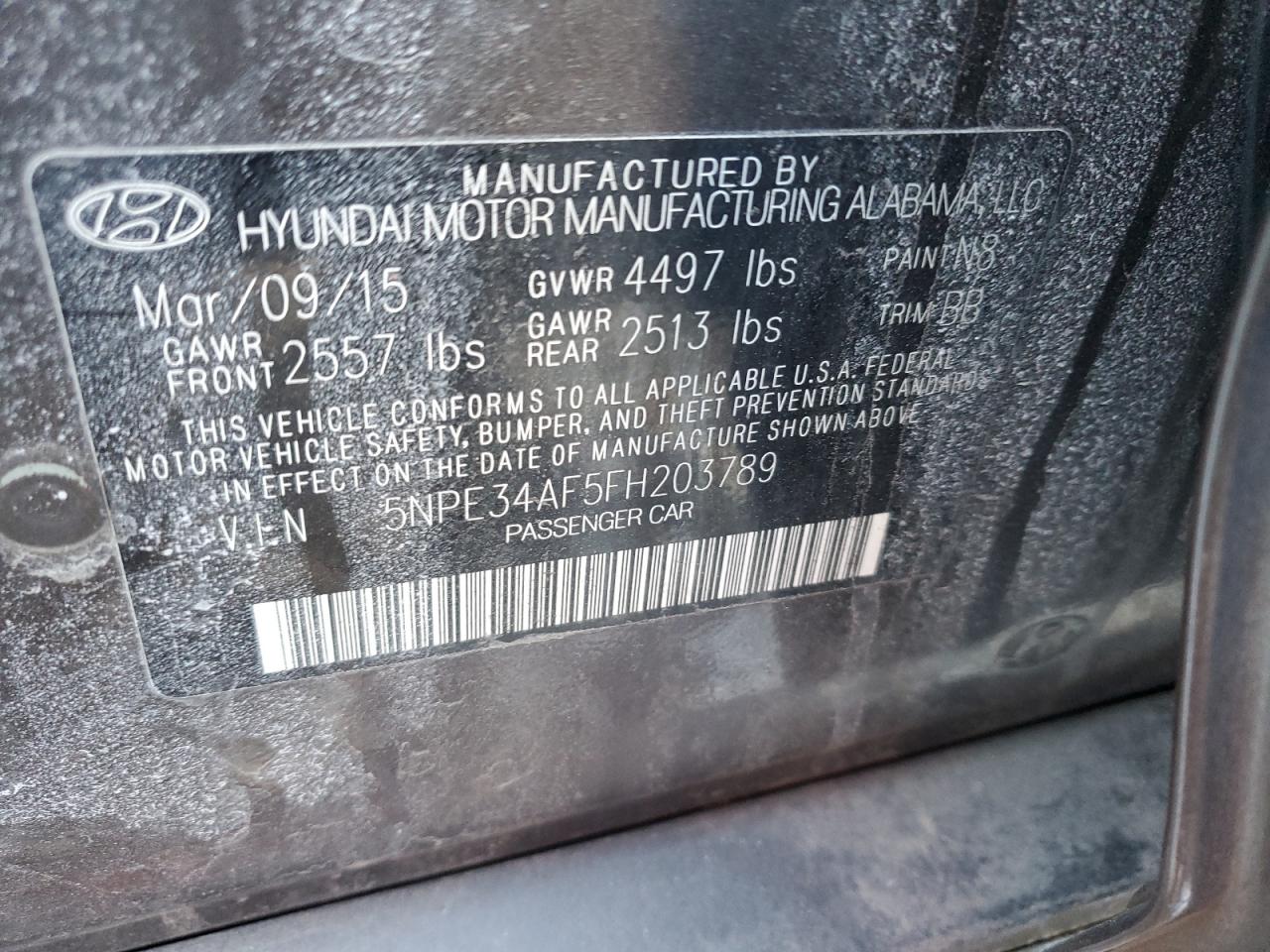 2015 Hyundai Sonata - Image 13