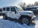 2022 Jeep Wrangler Unlimited Sahara იყიდება West Warren-ში, MA - Rollover