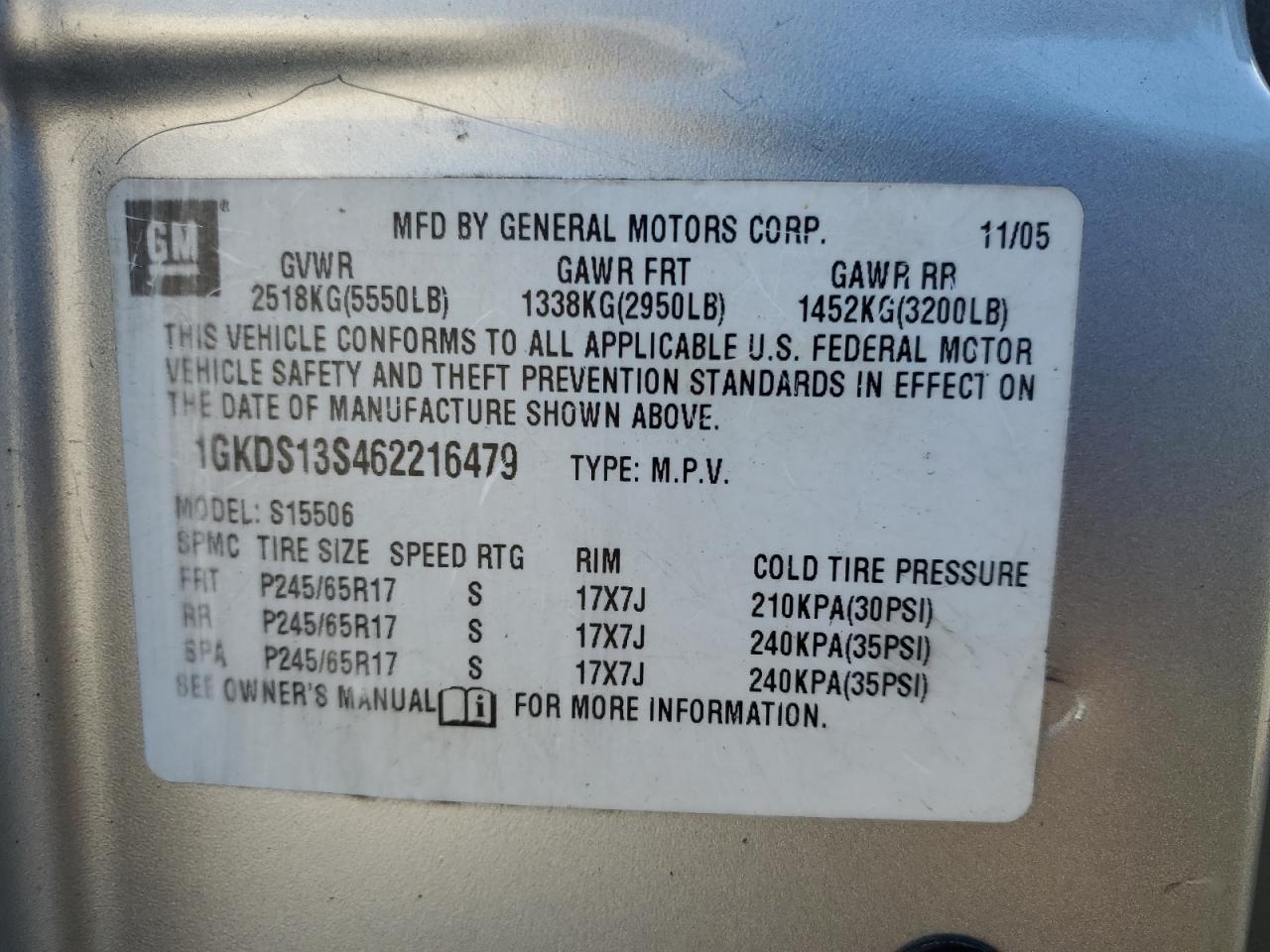 2006 GMC Envoy - Image 15