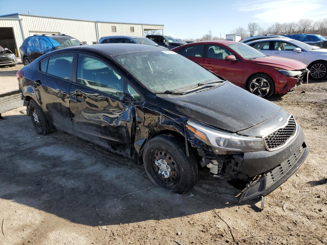 2017 Kia Forte Lx VIN: 3KPFK4A75HE074332 Lot: 46683765
