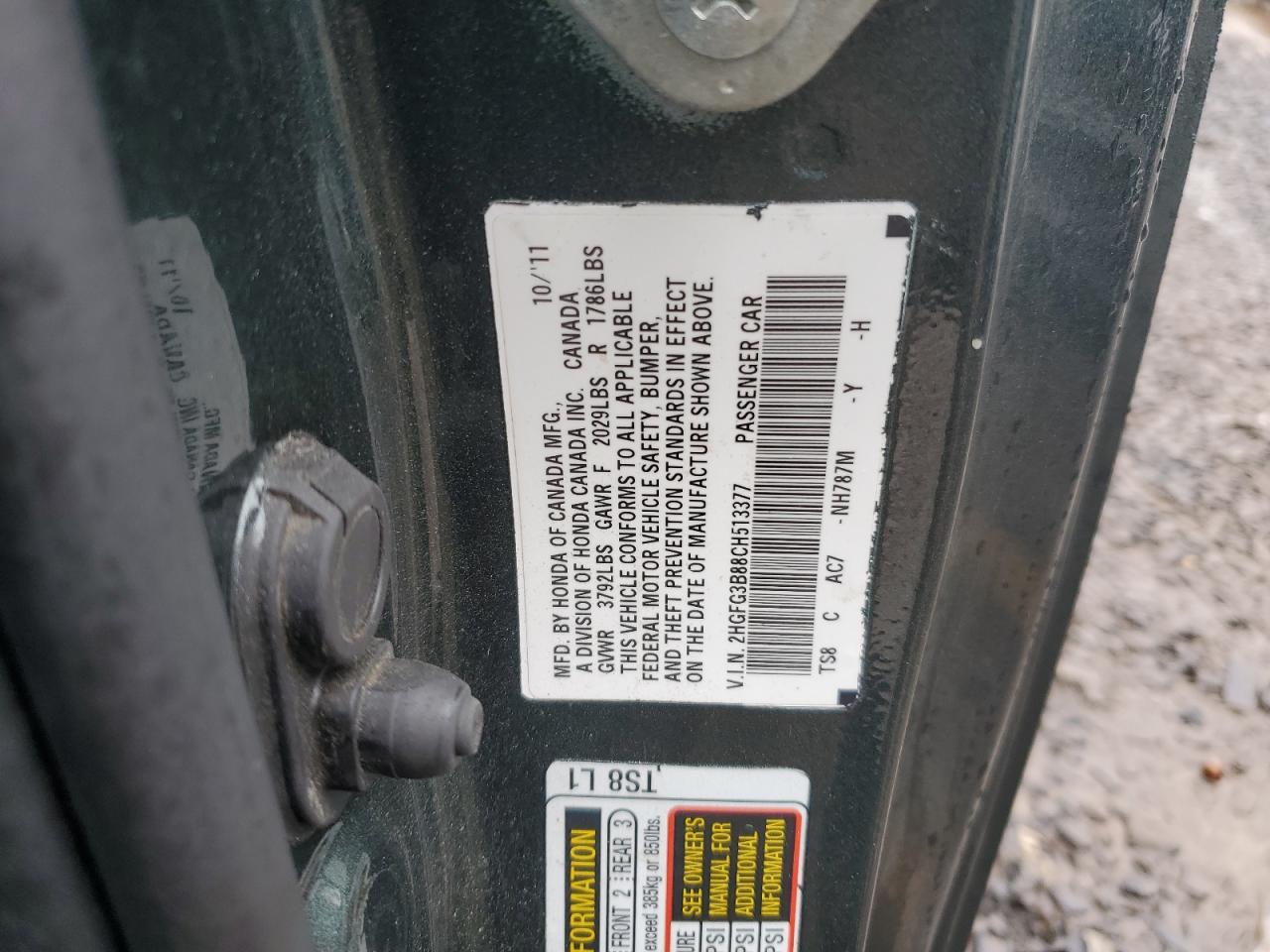 2012 Honda Civic - Image 12