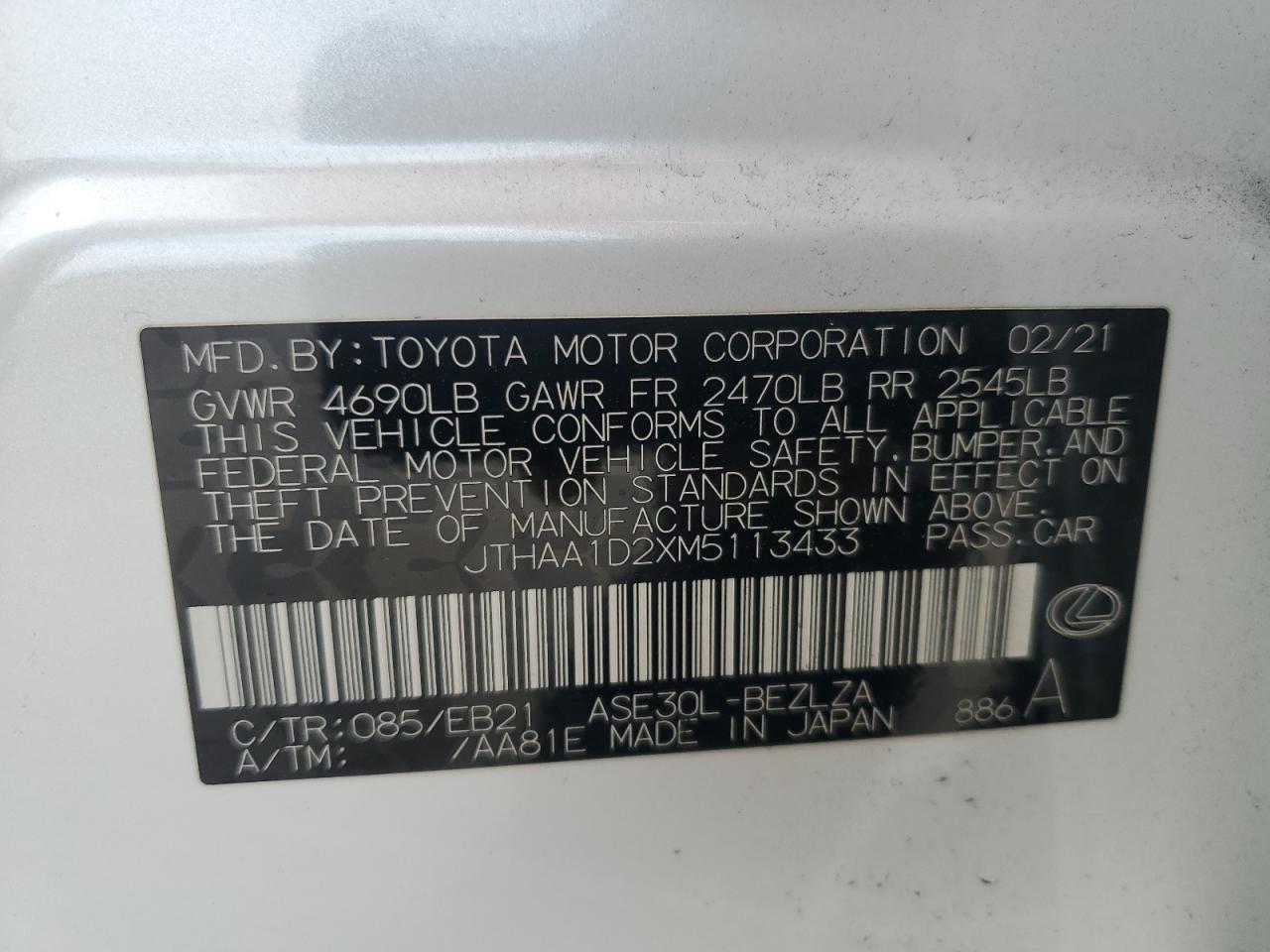 2021 Lexus IS - Image 13