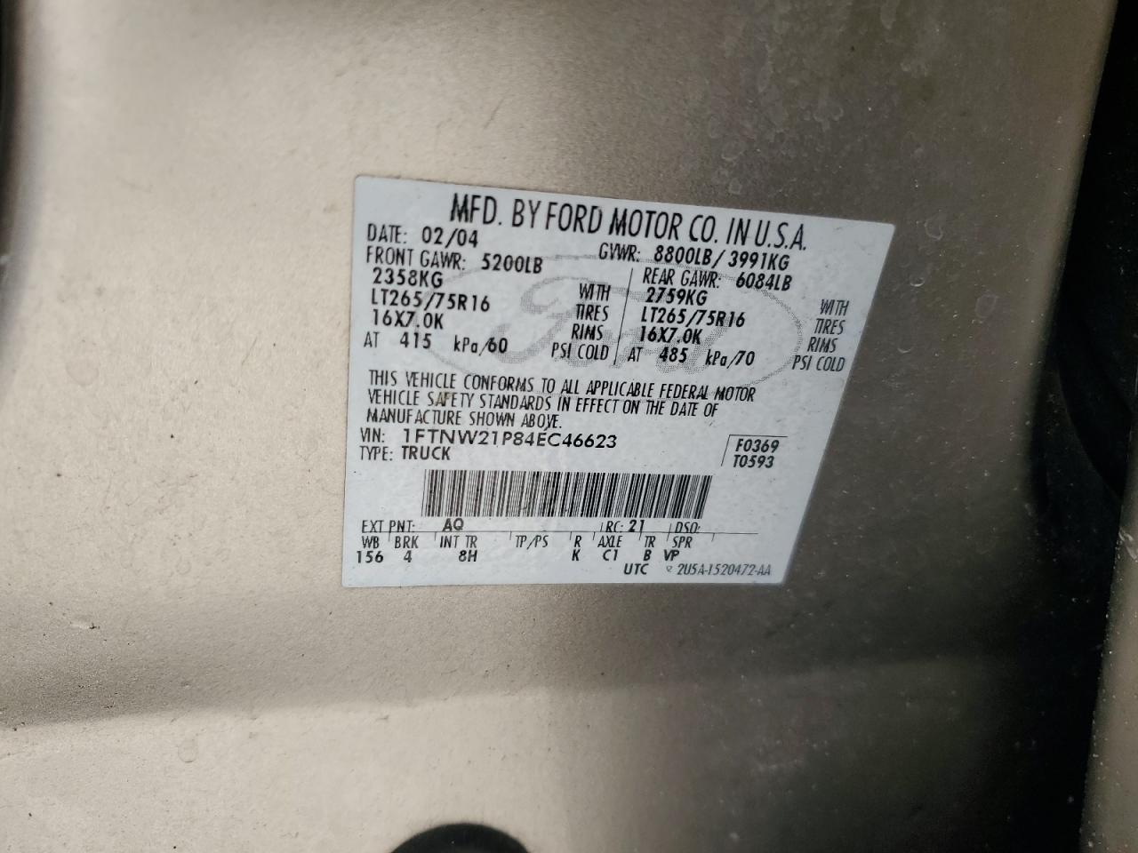 2004 Ford F250 - Image 14