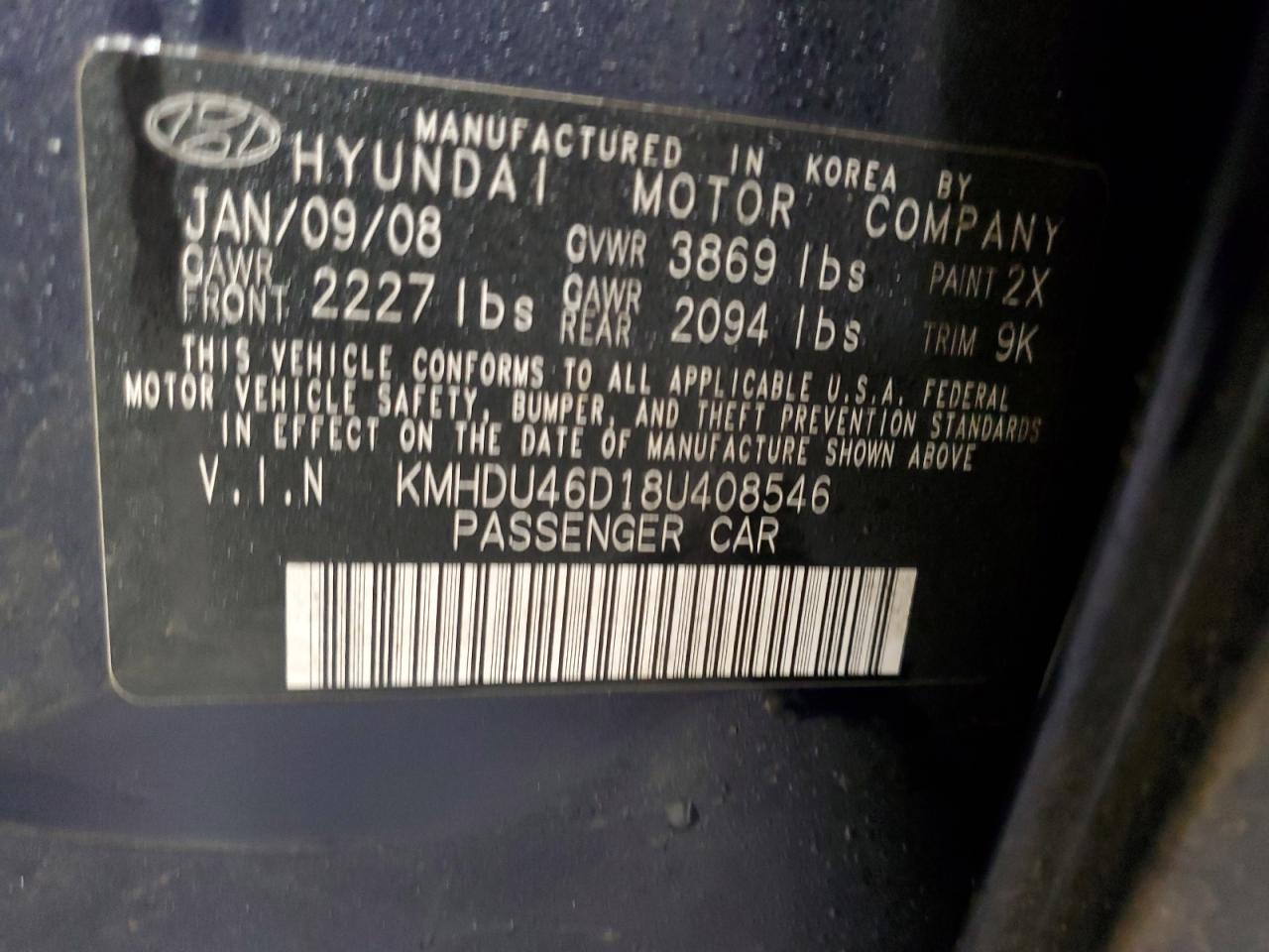 2008 Hyundai Elantra - Image 15