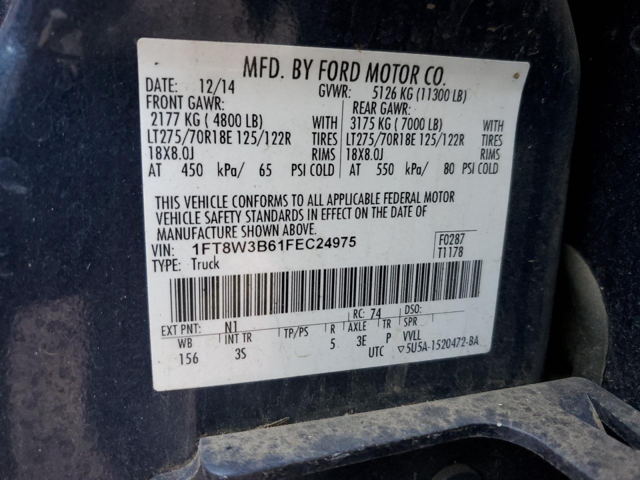 2015 Ford F350 - Image 15