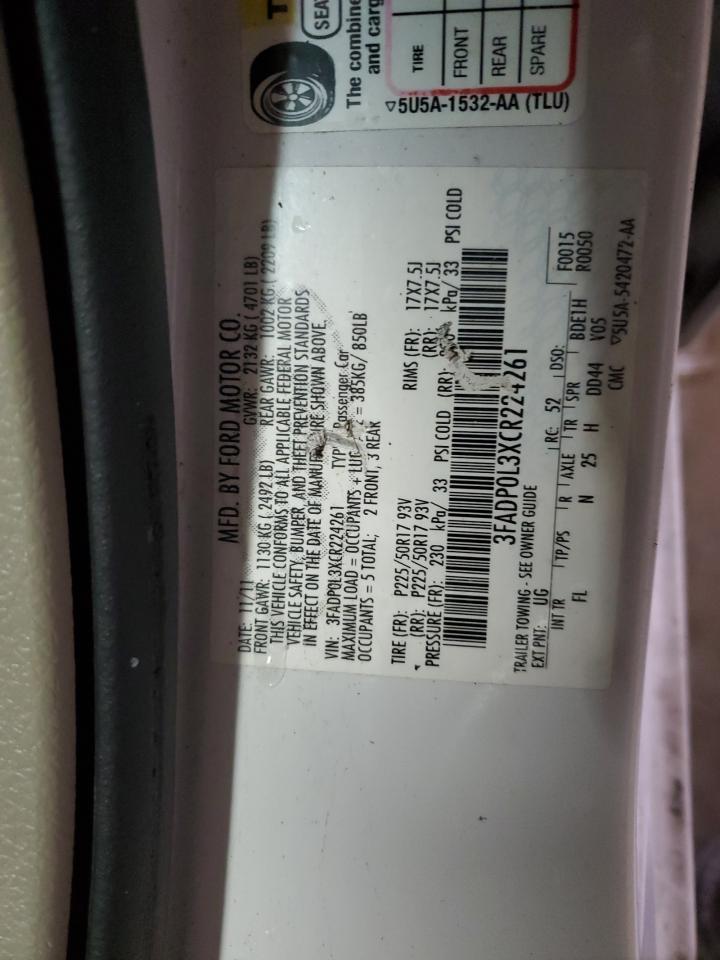 2012 Ford Fusion - Image 12