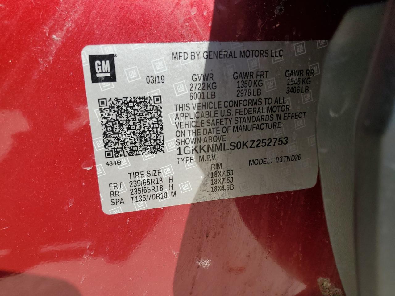 2019 GMC Acadia - Image 15