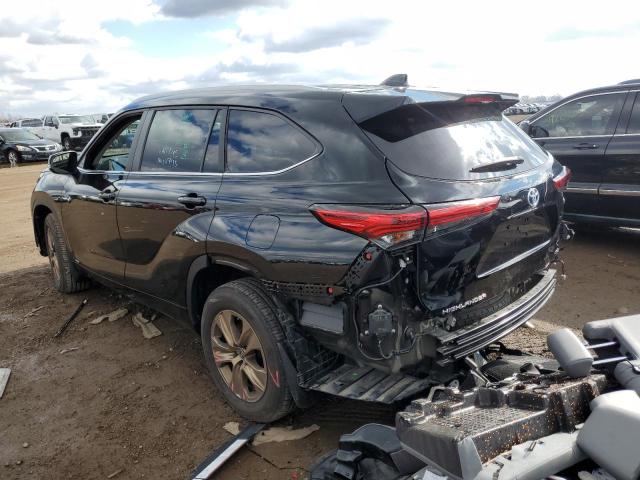  TOYOTA HIGHLANDER 2023 Czarny