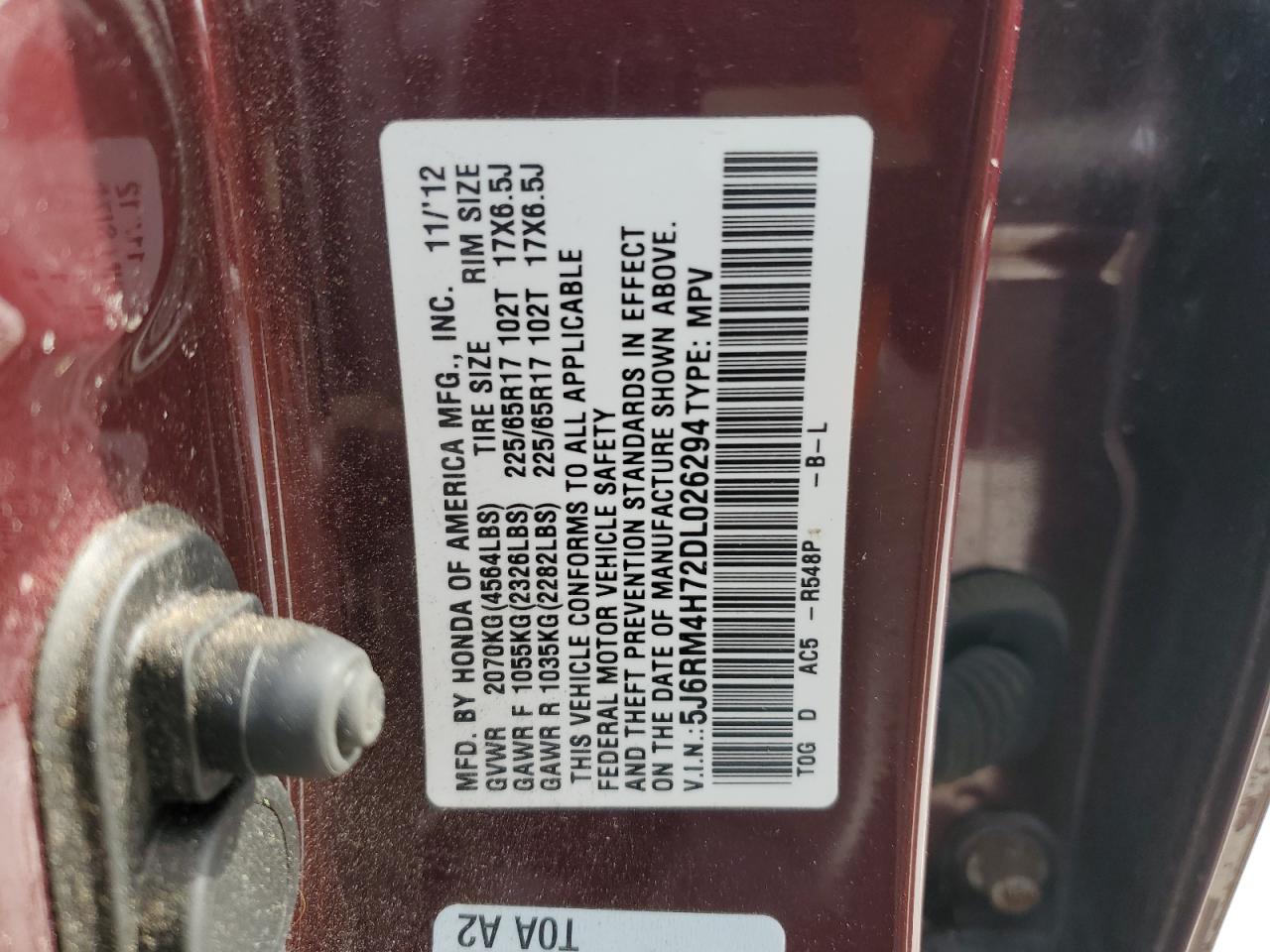 2013 Honda CR-V - Image 16