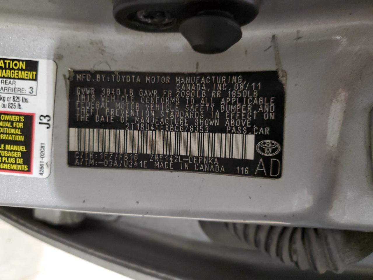 2011 Toyota Corolla - Image 12