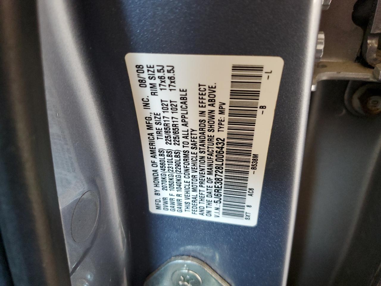 2008 Honda CR-V - Image 13