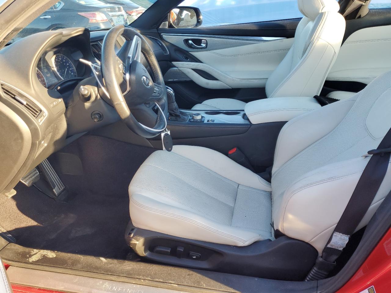 2017 Infiniti Q60 Red Sport 400 VIN: JN1FV7EK3HM611081 Lot: 42357495