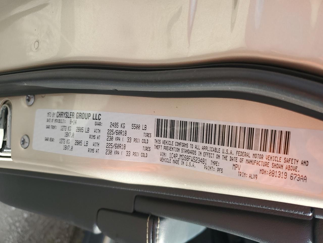 2015 Jeep Grand Cherokee - Image 14