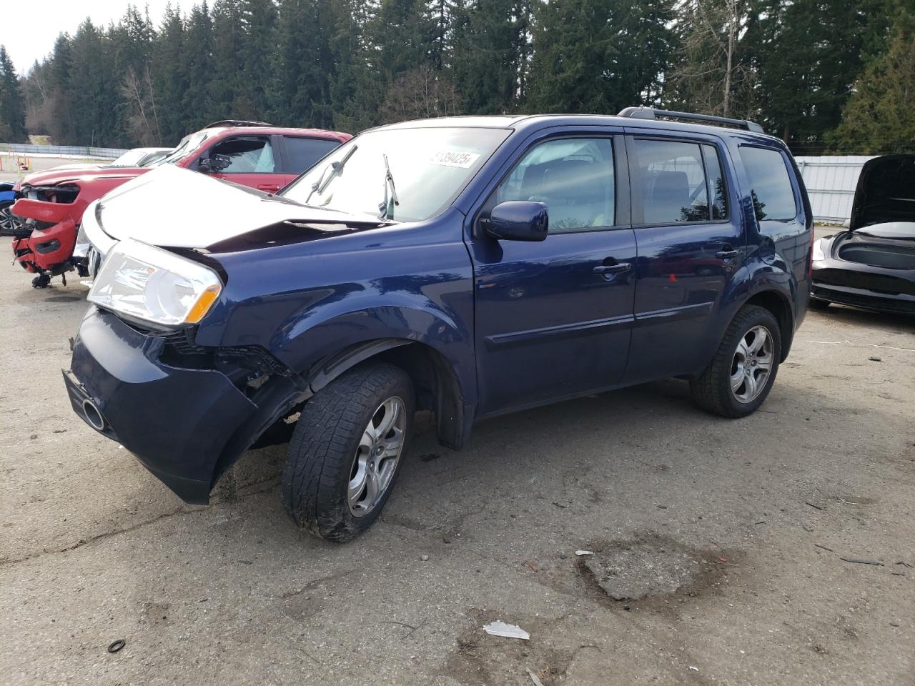 2015 Honda Pilot Exln للبيع في Arlington، WA - Front End