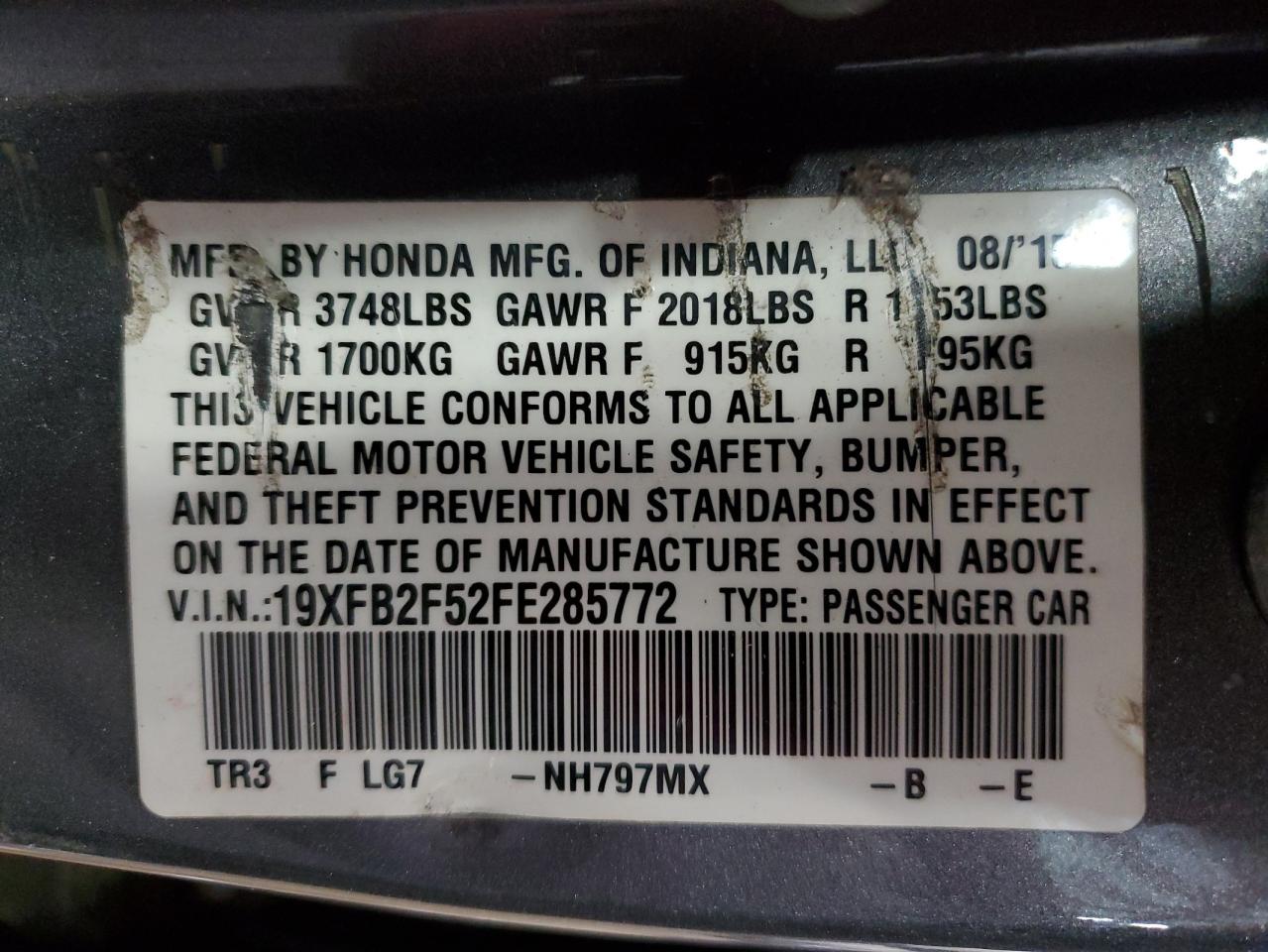2015 Honda Civic - Image 12