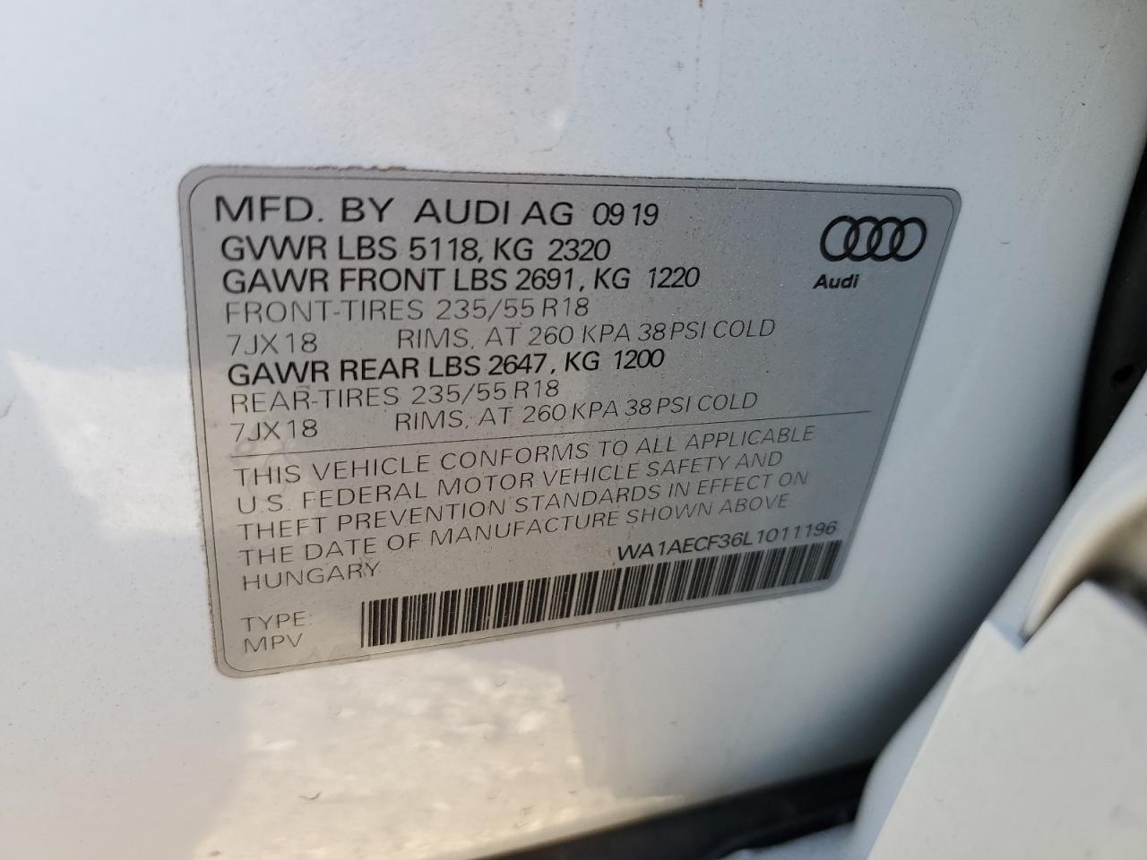 2020 Audi Q3 - Image 14
