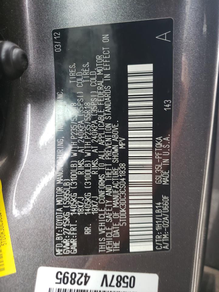 2012 Toyota Sienna - Image 13