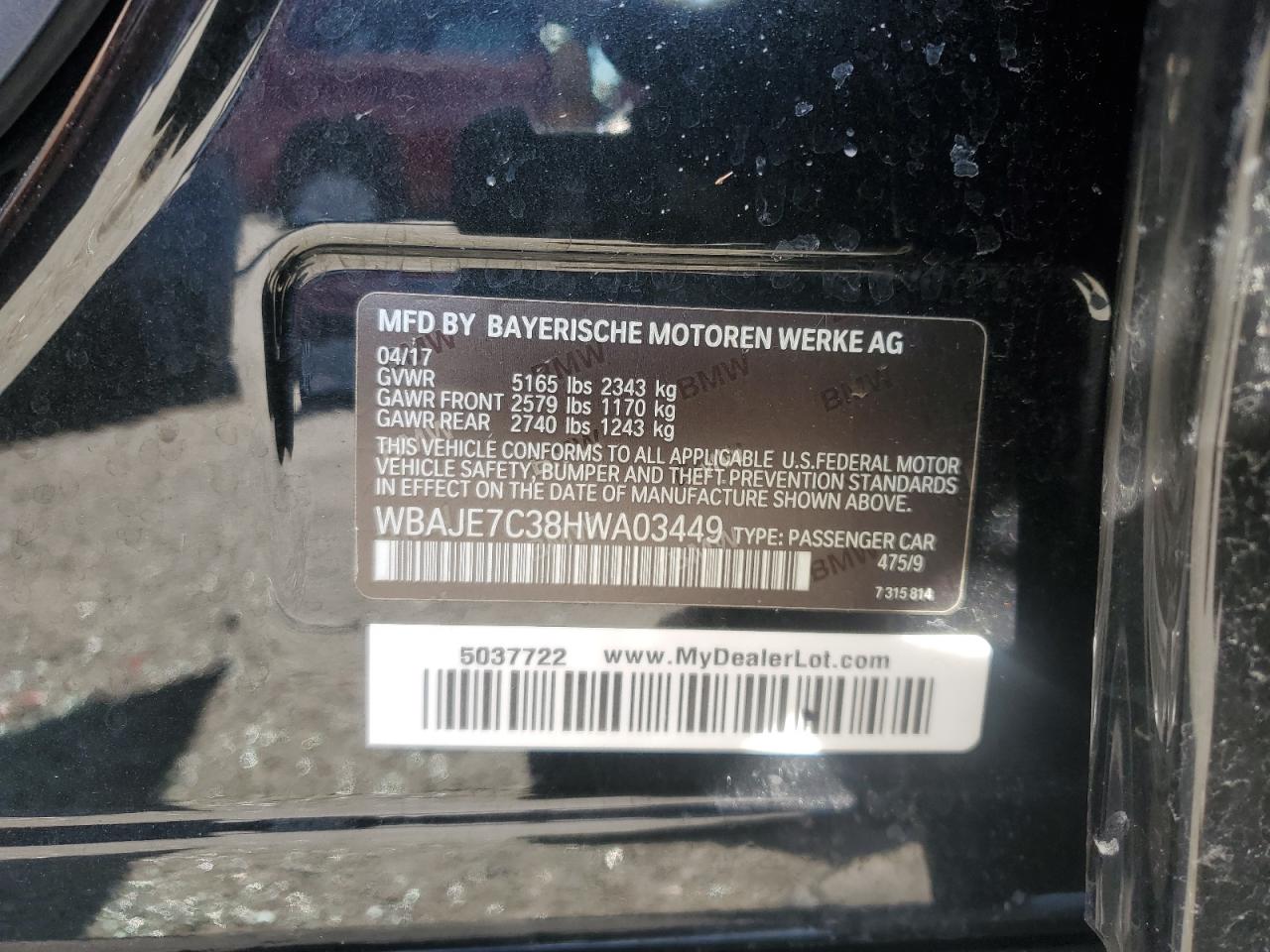 2017 BMW 5er - Image 12
