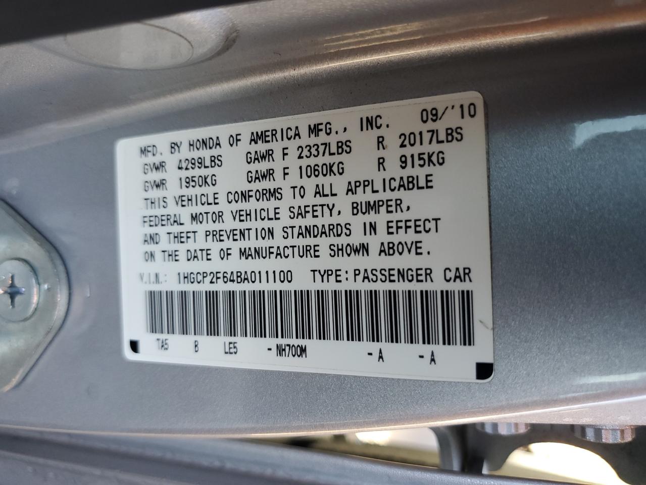 2011 Honda Accord - Image 13