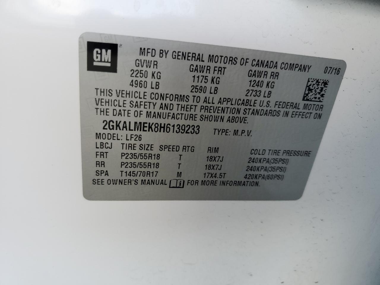 2017 GMC Terrain - Image 14