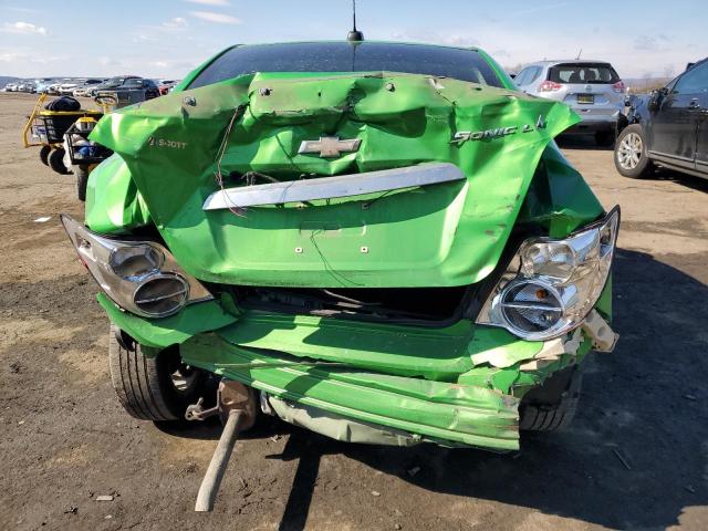  CHEVROLET SONIC 2016 Green