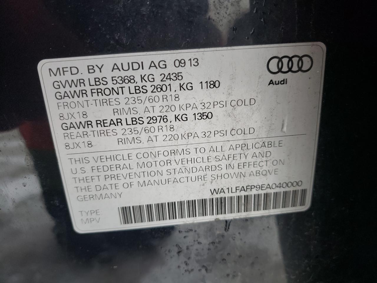 2014 Audi Q5 - Image 13