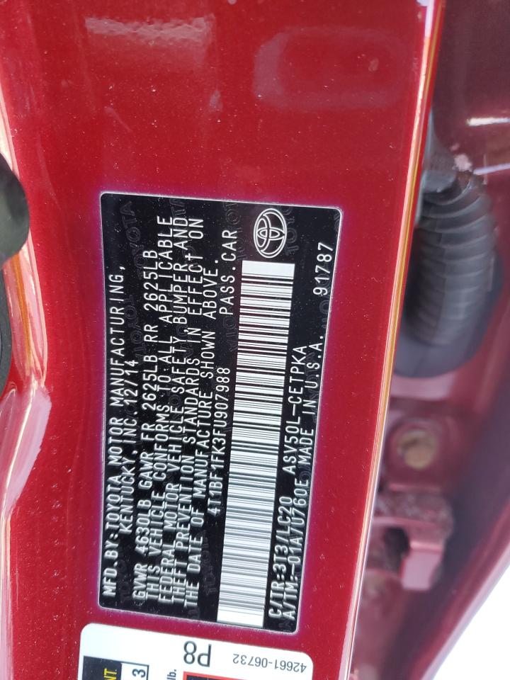 2015 Toyota Camry - Image 12