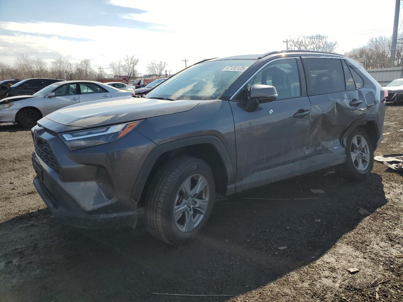 2022 Toyota Rav4 Xle للبيع في Chicago Heights، IL - Side
