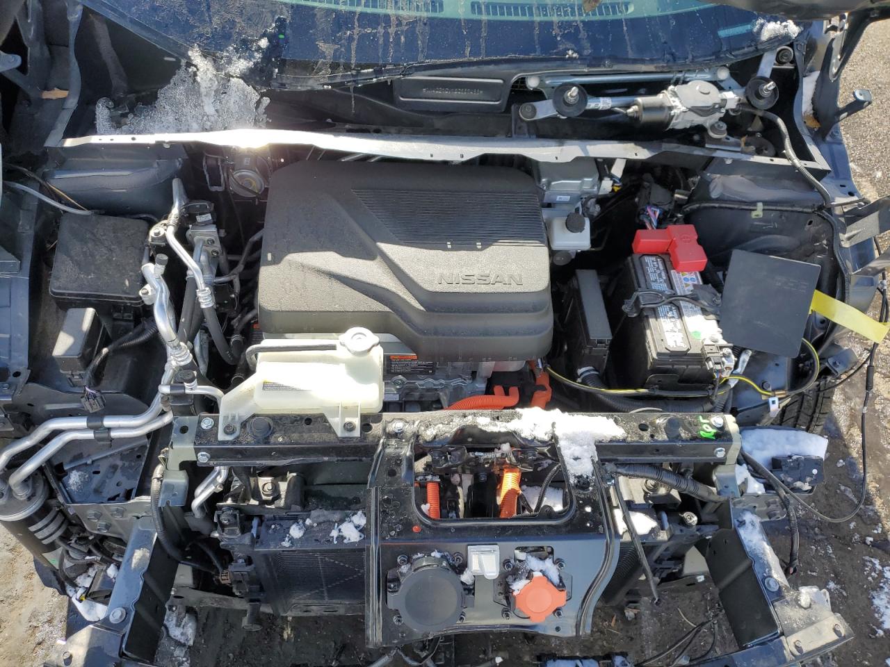 2025 Nissan Leaf Sv Plus VIN: 1N4CZ1CV1SC557488 Lot: 45031135