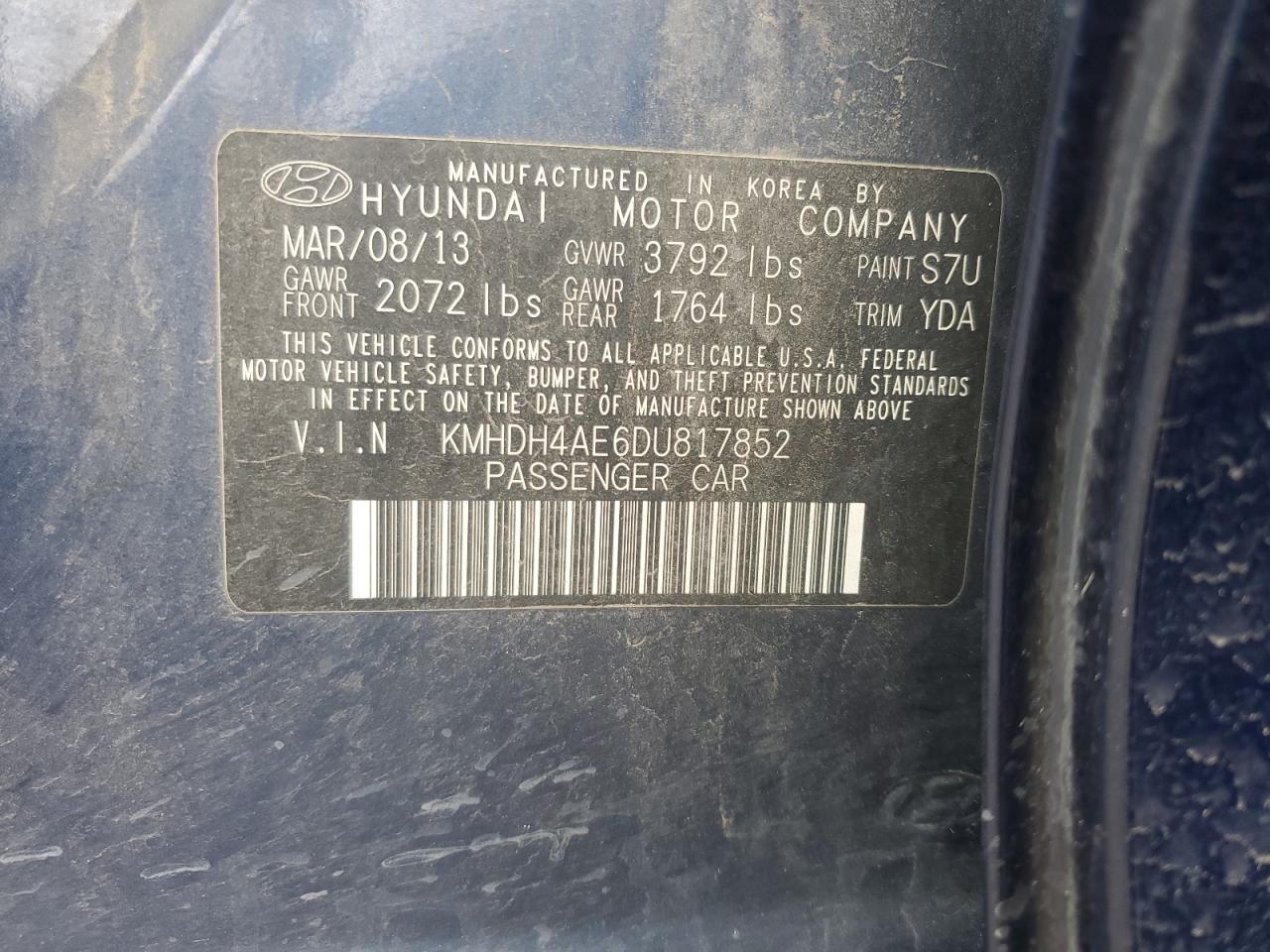 2013 Hyundai Elantra - Image 13