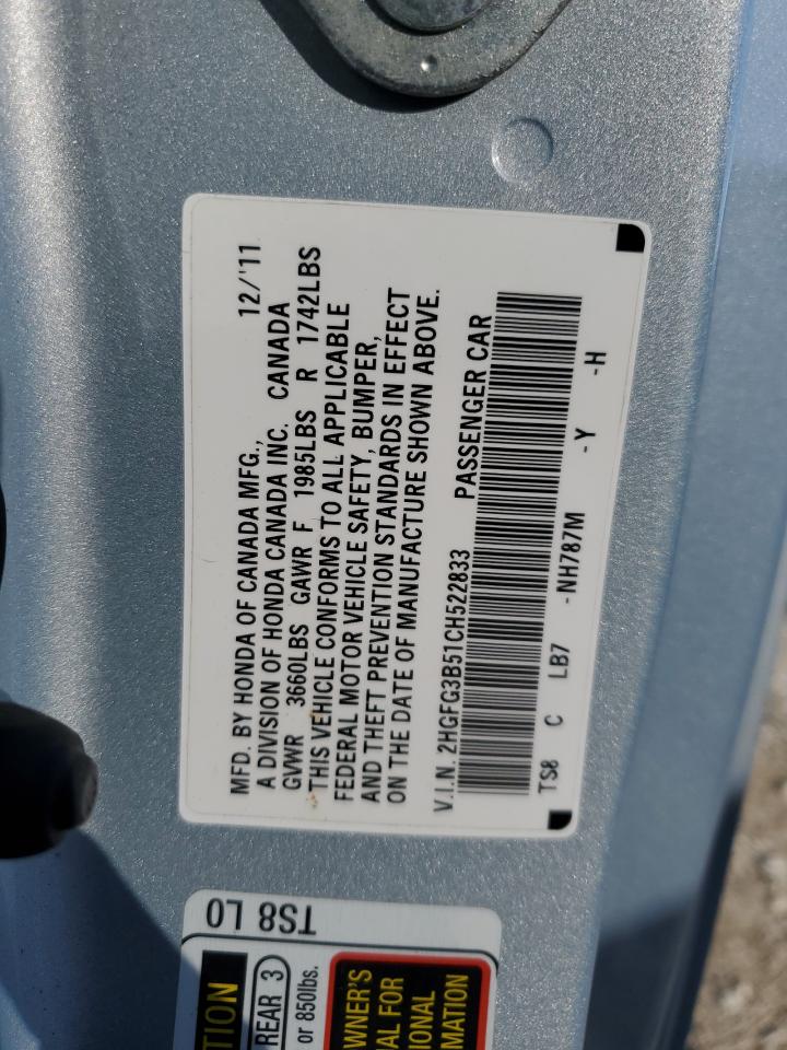 2012 Honda Civic - Image 12
