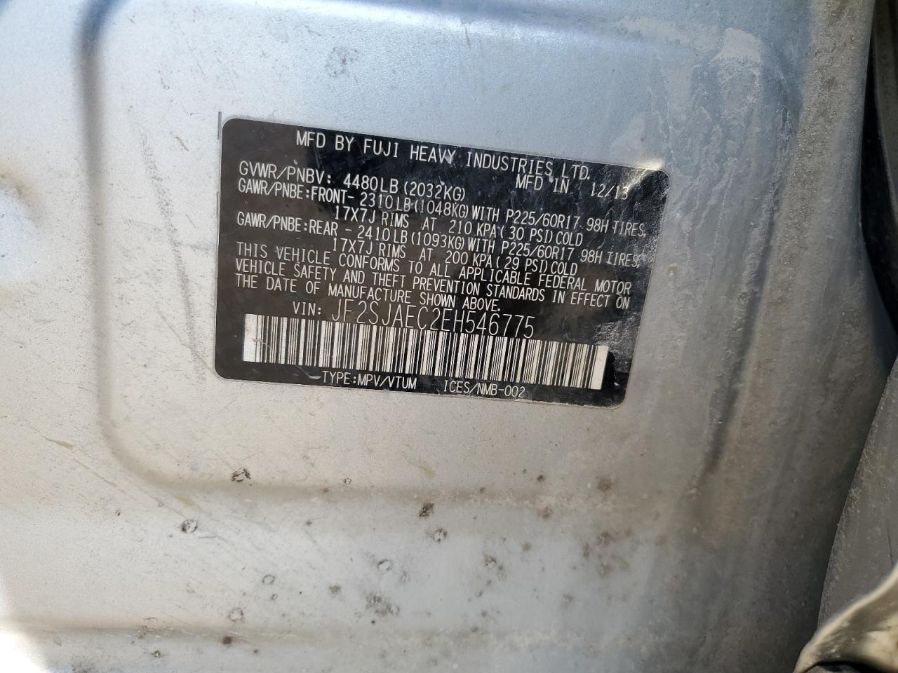 2014 Subaru Forester - Image 14