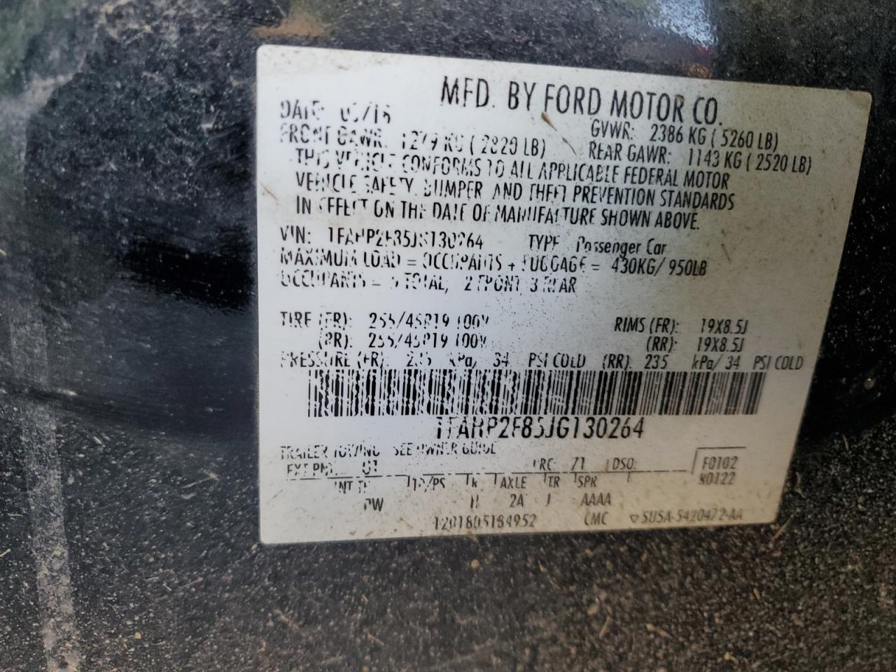 2018 Ford Taurus - Image 13