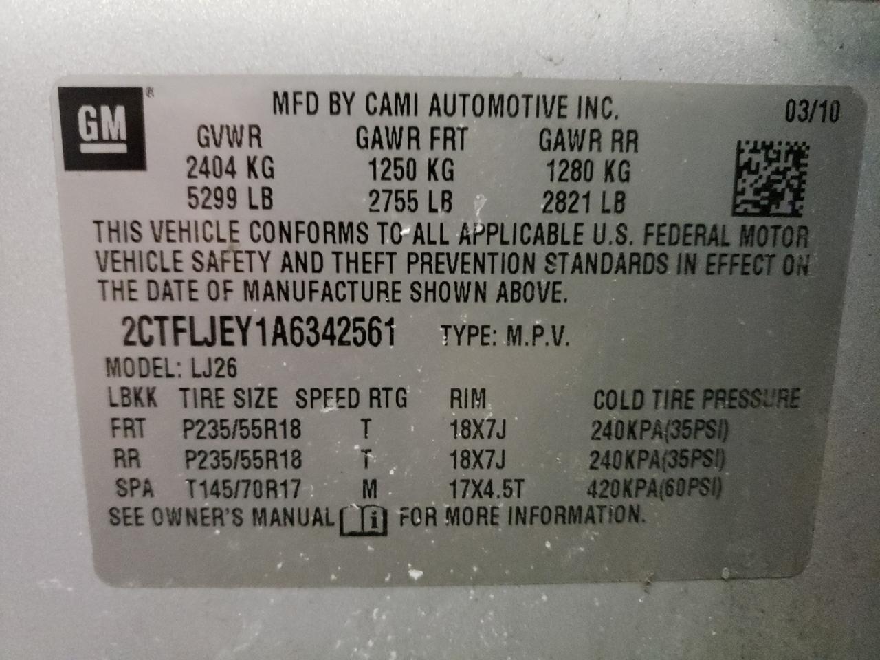 2010 GMC Terrain - Image 15